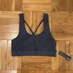 Soul by SoulCycle charcoal gray sports bra